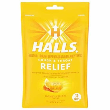 Halls Menthol Cough Suppressant DropsBuy 1 Get 1 FREEFree item of equal or lesser price.
Or Breezers Throat Drops, 25 or 30-ct. bag
