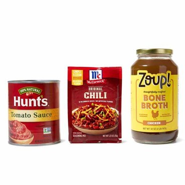 Zoup! Bone BrothBuy 1 Get 1 FREEFree item of equal or lesser price.
32-oz jar; or Hunt's Tomatoes, Tomato Sauce, or Puree, 28 or 29-oz can; or Rotel Diced Tomatoes and Green Chilies, 28-oz can