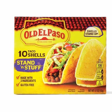 Old El Paso Taco Shells or TortillasBuy 1 Get 1 FREEFree item of equal or lesser price.
8 to 18-ct., Seasoning Mix, .85 or 1-oz, or Enchilada Sauce or Refried Beans, 10 or 16-oz pkg. 
(Excluding Taco Shell Kits)