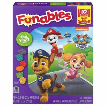 Funables Fruit SnacksBuy 1 Get 1 FREEFree item of equal or lesser price.
10-ct. 8-oz box