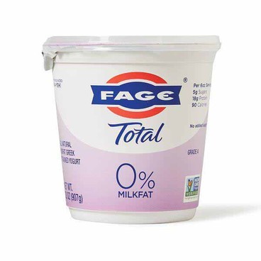 Fage Greek Strained YogurtBuy 1 Get 1 FREEFree item of equal or lesser price.
32-oz tub