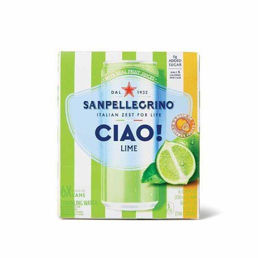Sanpellegrino Ciao! Sparkling WaterBuy 1 Get 1 FREEFree item of equal or lesser price.
6-pk. 11.15-oz can