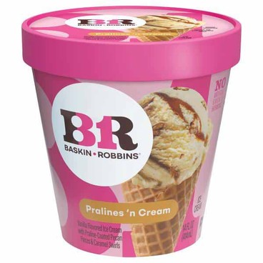 Baskin-Robbins Ice CreamBuy 1 Get 1 FREEFree item of equal or lesser price.
14-oz ctn.