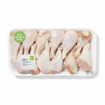 Publix Chicken DrumsticksBuy 1 Get 1 FREEFree item of equal or lesser price.
USDA Grade A, 4-lbs or More Package