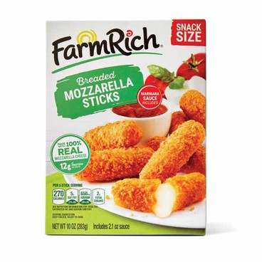 Farmrich AppetizersBuy 1 Get 1 FREEFree item of equal or lesser price.
8 to 10-oz box; or Tast!ez Snacks, 11-oz box