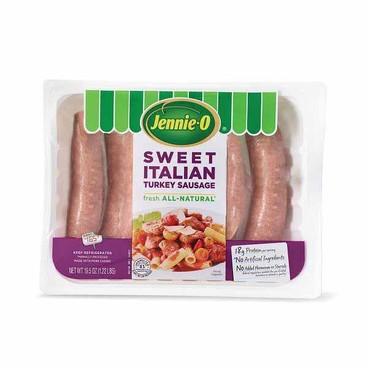 Jennie-O Turkey SausageBuy 1 Get 1 FREEFree item of equal or lesser price.
Sweet Italian, 19.52-oz pkg.