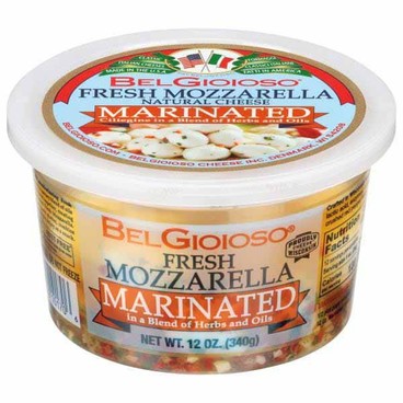 Belgioioso Marinated Fresh Mozzarella CheeseBuy 1 Get 1 FREEFree item of equal or lesser price.
Located in the Deli Specialty Cheese Section, 12-oz pkg.