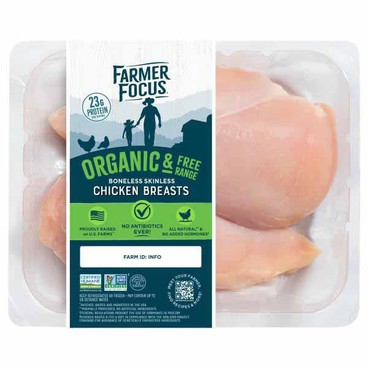 Farmer Focus Boneless Skinless Chicken BreastsBuy 1 Get 1 FREEFree item of equal or lesser price.
Organic & Free Range