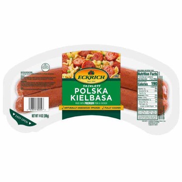 Eckrich Polska KielbasaBuy 1 Get 1 FREEFree item of equal or lesser price.
Or Smoked Sausage, 13 to 16-oz pkg.; or Smithfield Natural Casing Smoked Sausage, 13-oz pkg.