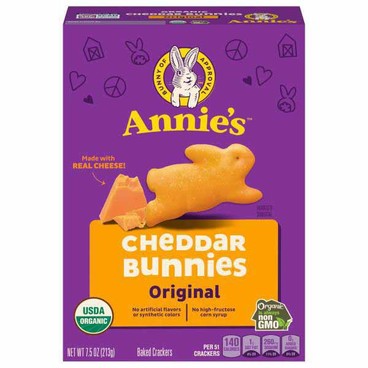 Annie's Organic Baked CrackersBuy 1 Get 1 FREEFree item of equal or lesser price.
Or Bunny Grahams, 7 or 7.5-oz box