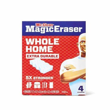 Mr. Clean Magic Eraser Cleaning PadsBuy 1 Get 1 FREEFree item of equal or lesser price.
Whole Home XD, 4-ct. or Whole Home XL, Kitchen, or Shower & Tub, 2-ct. box
