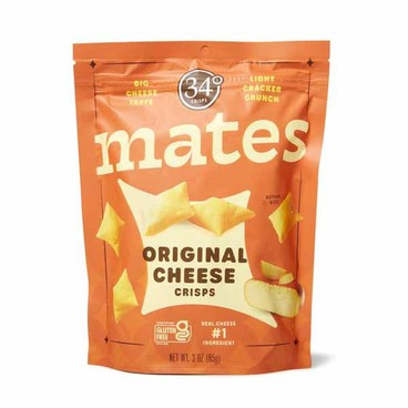 34 Degree Mates Cheese CrispsBuy 1 Get 1 FREEFree item of equal or lesser price.
Located in the Deli, 3-oz pkg.
