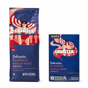 Lavazza Ground CoffeeBuy 1 Get 1 FREEFree item of equal or lesser price.
Or Whole Bean, 10.5 or 12-oz bag or K-Cup Pods, 10-ct. box