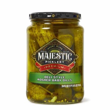Mount Olive Majestic Picklery Premium PicklesBuy 1 Get 1 FREEFree item of equal or lesser price.
Or Pickled Mushrooms or Carrots, 16 or 24-oz jar