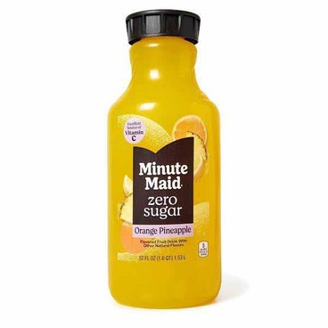 Minute Maid DrinkBuy 1 Get 1 FREEFree item of equal or lesser price.
Zero Sugar: Orange Pineapple, Lemonade, or Mango Passion, 52-oz cont.