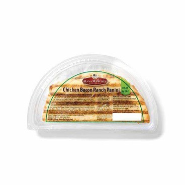 Mama Mancini's Chicken PaniniBuy 1 Get 1 FREEFree item of equal or lesser price.
Bacon Ranch or Pesto, Available in the Grab and Go Section of the Deli, 10-oz pkg.