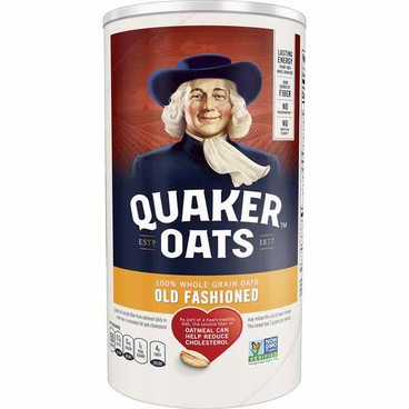 Quaker OatsBuy 1 Get 1 FREEFree item of equal or lesser price.
Old Fashioned or Quick 1-Minute, 18-oz cnstr.