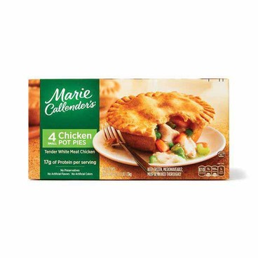 Marie Callender's Pot PieBuy 1 Get 1 FREEFree item of equal or lesser price.
40-oz box; or Blake's Pot Pie or Shepherd's Pie, Mac & Cheese, or Chicken & Dumplings, 8-oz box
