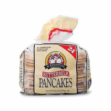 De Wafelbakkers PancakesBuy 1 Get 1 FREEFree item of equal or lesser price.
24.8 to 33-oz bag; or Premier Protein Protein Waffles or Pancakes, 9.87 to 15.4-oz pkg.