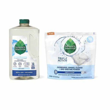 Seventh Generation Dish DetergentBuy 1 Get 1 FREEFree item of equal or lesser price.
50 or 65-oz bot. or 16-ct. bag