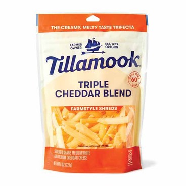 Tillamook Shredded CheeseBuy 1 Get 1 FREEFree item of equal or lesser price.
Or Cheese Snacks, Slices, or Chunk, 6 to 8-oz pkg.