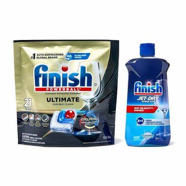 Finish Automatic Dishwasher DetergentBuy 1 Get 1 FREEFree item of equal or lesser price.
21, 27, 32, 38, 48, or 62-ct. pkg. or Jet-Dry Rinse Aid, 16-oz bot.