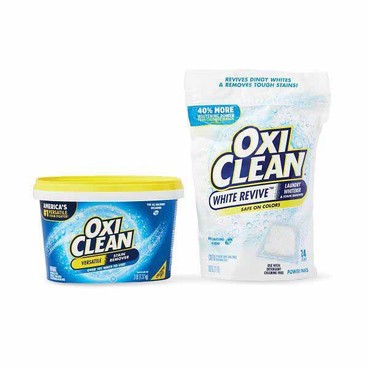 Oxiclean Stain RemoverBuy 1 Get 1 FREEFree item of equal or lesser price.
Or Laundry Whitener & Stain Remover or Odor Blasters, 3-lb, 45-oz, or 24-ct. pkg.