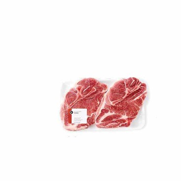 Publix Pork Shoulder Blade SteaksBuy 1 Get 1 FREEFree item of equal or lesser price. 
Bone-In, Cut Thick for the Grill