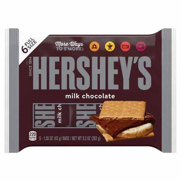 Hershey's Candy BarsBuy 1 Get 1 FREEFree item of equal or lesser price.
Or Reese's Peanut Butter Cups or Kit Kat Crisp Wafers in Milk Chocolate, 6-ct. pkg.