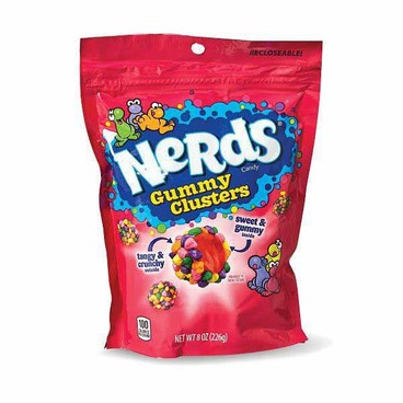 Nerds Gummy ClustersBuy 1 Get 1 FREEFree item of equal or lesser price.
Or Lifesavers, Starburst Fruit Chews, Trolli Sour Brite Crawlers, Skittles, or Lemonhead Candies, 8 to 15.6-oz bag