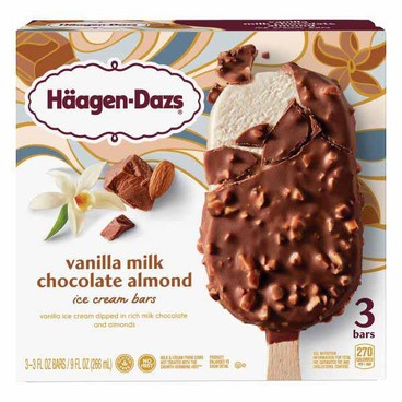 H&auml;agen-Dazs Ice Cream BarsBuy 1 Get 1 FREEFree item of equal or lesser price.
Or Cones, 9 to 18-oz or 4-ct. pkg.