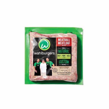 Wahlburgers Meatball Meatloaf BlendBuy 1 Get 1 FREEFree item of equal or lesser price.
Beef, Pork, & Veal, 16-oz pkg.