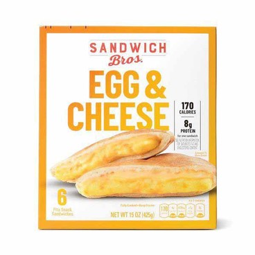 Sandwich Bros. Snack SandwichesBuy 1 Get 1 FREEFree item of equal or lesser price.
15-oz; or Pillsbury Toaster Strudel Pastries or Toaster Scrambles, 4 or 6-ct. 7.2 or 11.7-oz; or Jimmy Dean Pancakes and Sausage on a Stick, 30-oz box