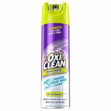 Oxiclean Mold & Mildew Bathroom Stain RemoverBuy 1 Get 1 FREEFree item of equal or lesser price.
With Bleach; or Bathroom or Shower Guard Shower Cleaner, 30 or 32-oz bot.; or Foam-Tastic Bathroom Cleaner, 19-oz can
