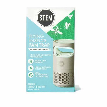 Stem Flying Insects Fan Trap Starter KitBuy 1 Get 1 FREEFree item of equal or lesser price.
Or Light Trap; or Zapper Attracts & Zaps, 1-ct. box
(Excluding Refills)