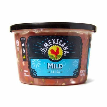 La Mexicana SalsaBuy 1 Get 1 FREEFree item of equal or lesser price.
Mild, Medium, Hot, Cantina Style, or Peach Mango, 14 or 16-oz cont.
