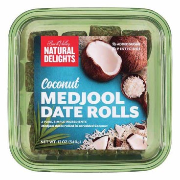 Natural Delights Organic Coconut Mini Medjools DatesBuy 1 Get 1 FREEFree item of equal or lesser price.
Or Mini Medjools Coconut Dates, 10 or 12-oz pkg.