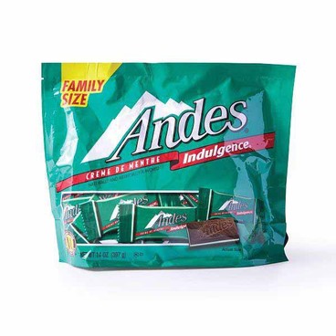 Andes Indulgence Cr&egrave;me de MentheBuy 1 Get 1 FREEFree item of equal or lesser price.
Family Size, 14-oz bag; or Whitman's S'mores: Milk Chocolate or Caramel Milk Chocolate, 7.3-oz bag