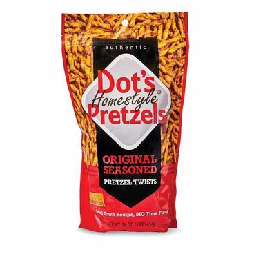 Dot's Homestyle PretzelsBuy 1 Get 1 FREEFree item of equal or lesser price.
Or Snack Mix, 14 or 16-oz bag; or Reese's Filled Pretzels, 18-oz jar