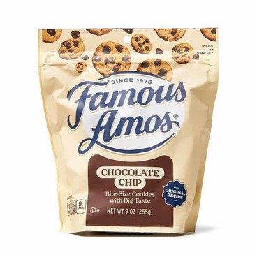 Famous Amos CookiesBuy 1 Get 1 FREEFree item of equal or lesser price.
Or Kinder Shortbread or Mother's Cookies, 8.8 or 9-oz bag; or Nutella B-Ready, 6-ct. pkg.