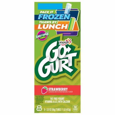 Yoplait Go-Gurt or Simply Go-Gurt YogurtBuy 1 Get 1 FREEFree item of equal or lesser price.
8 to 20-pk. 2-oz tube