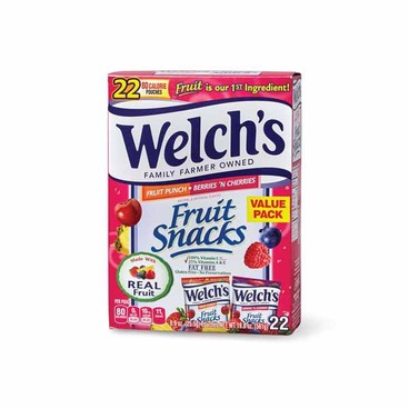 Welch's Fruit SnacksBuy 1 Get 1 FREEFree item of equal or lesser price.
22-ct. pkg.