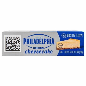 Junior's Cheesecake: Regular, Little Fella, or Mini, or Philadelphia CheesecakeBuy 1 Get 1 FREEFree item of equal or lesser price.
4 to 20-oz pkg.; 24-oz pkg.