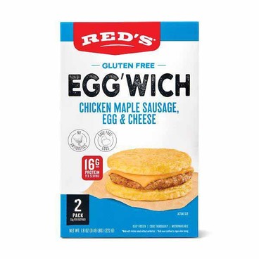 Red's Egg'wich SandwichBuy 1 Get 1 FREEFree item of equal or lesser price.
7.8-oz; or Burrito or Breakfast Burrito, 16-oz pkg.