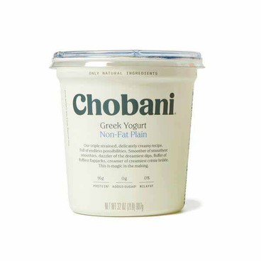 Chobani Greek YogurtBuy 1 Get 1 FREEFree item of equal or lesser price.
Or Zero Sugar or 20g Protein, 32-oz tub