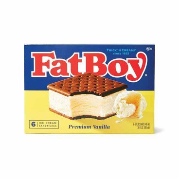Fatboy Ice Cream Sundae or SandwichBuy 1 Get 1 FREEFree item of equal or lesser price.
15 to 30-oz box
