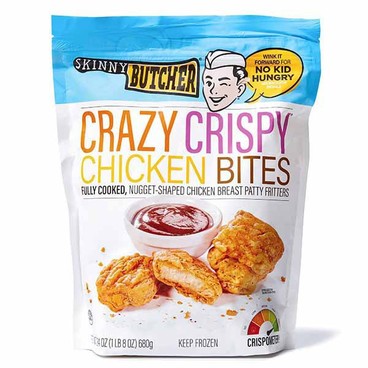 Skinny Butcher Crazy Crispy Chicken BitesBuy 1 Get 1 FREEFree item of equal or lesser price.
Or Tenders; or Chicken Breast: Regular or Spicy, 24-oz pkg.