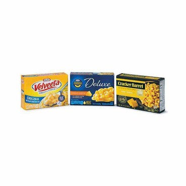 Kraft, Velveeta, or Cracker Barrel Pasta & CheeseBuy 1 Get 1 FREEFree item of equal or lesser price.
5.5 to 14-oz pkg.