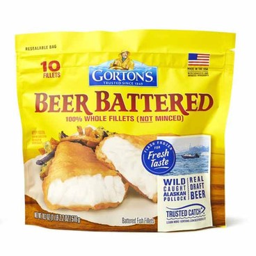 Gorton's Fish Fillets, Sticks, or TendersBuy 1 Get 1 FREEFree item of equal or lesser price.
Or Shrimp, 8 to 24.5-oz pkg.; or Seapak Morey's, 10-oz box; or Trident Seafood, 11.2 to 18-oz bag