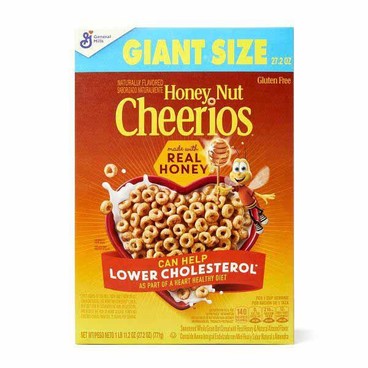 General Mills Giant Size CerealBuy 1 Get 1 FREEFree item of equal or lesser price.
Cheerios, 20 or 27.2-oz, Lucky Charms, 26.1-oz, or Cinnamon Toast Crunch, 27-oz box